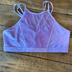 Lorna Jane Lavender Mesh Sports Bra